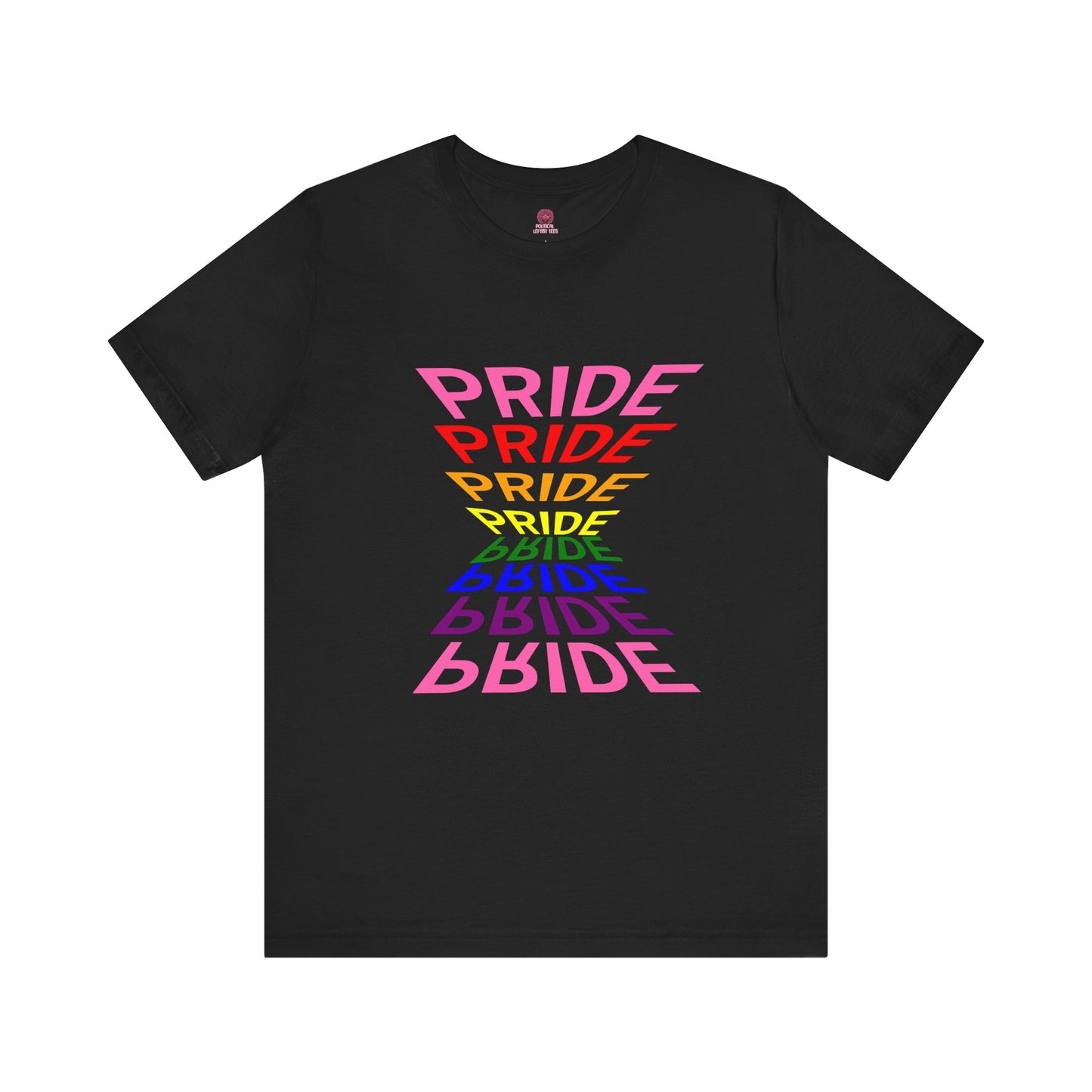 "Pride" Graphic Tee, Unisex Pride Shirt, LGBTQ+ Awareness Top