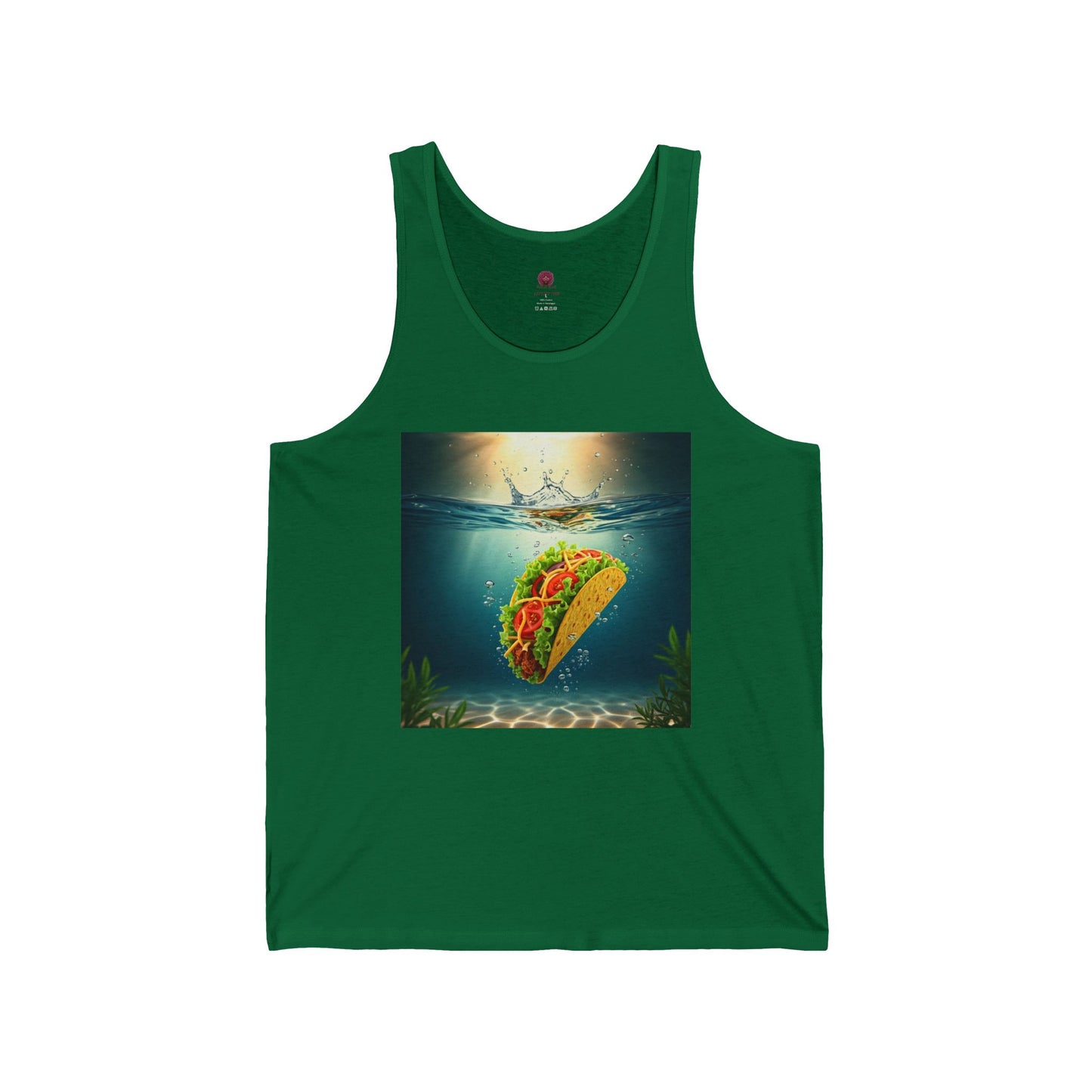 Taco Underwater Design - Opposition Graphic Unisex Tank Top