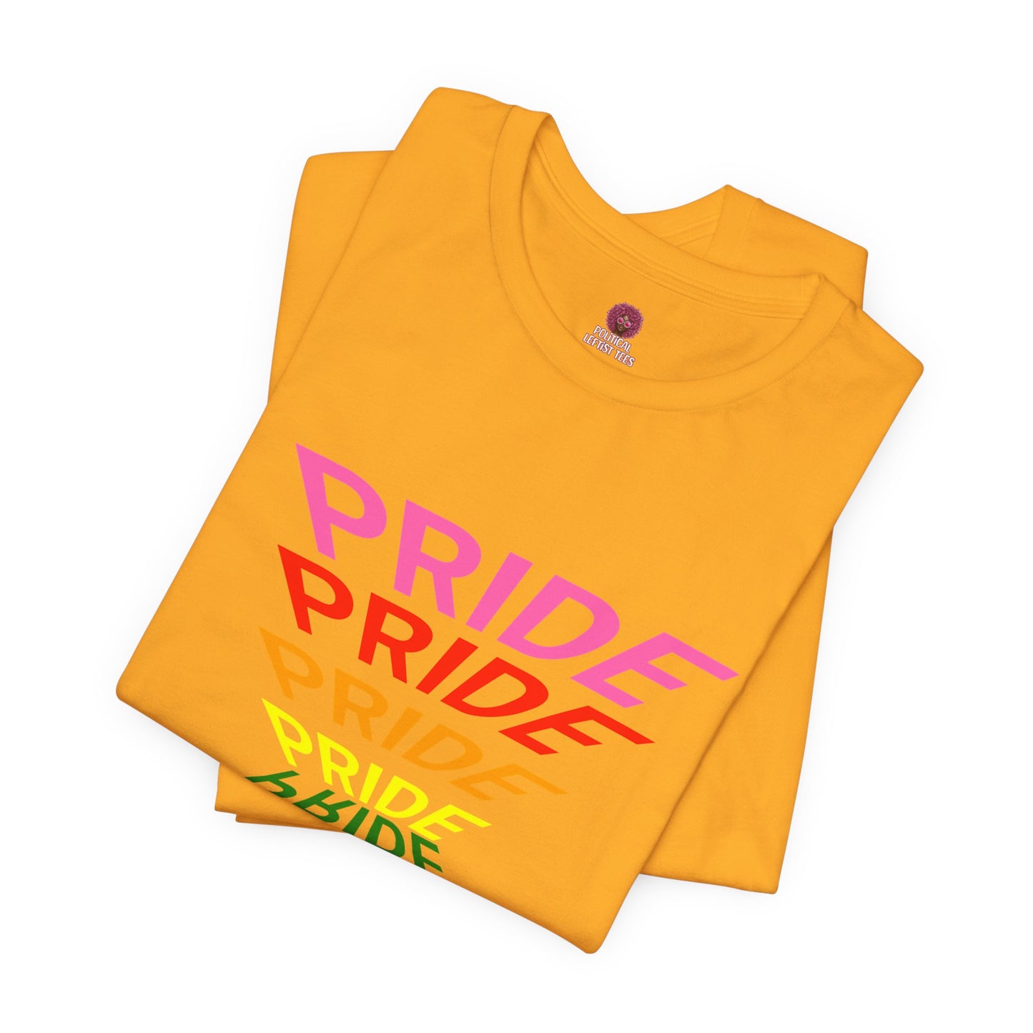 "Pride" Graphic Tee, Unisex Pride Shirt, LGBTQ+ Awareness Top