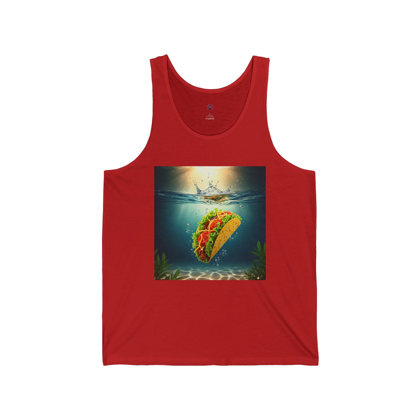 Taco Underwater Design - Opposition Graphic Unisex Tank Top
