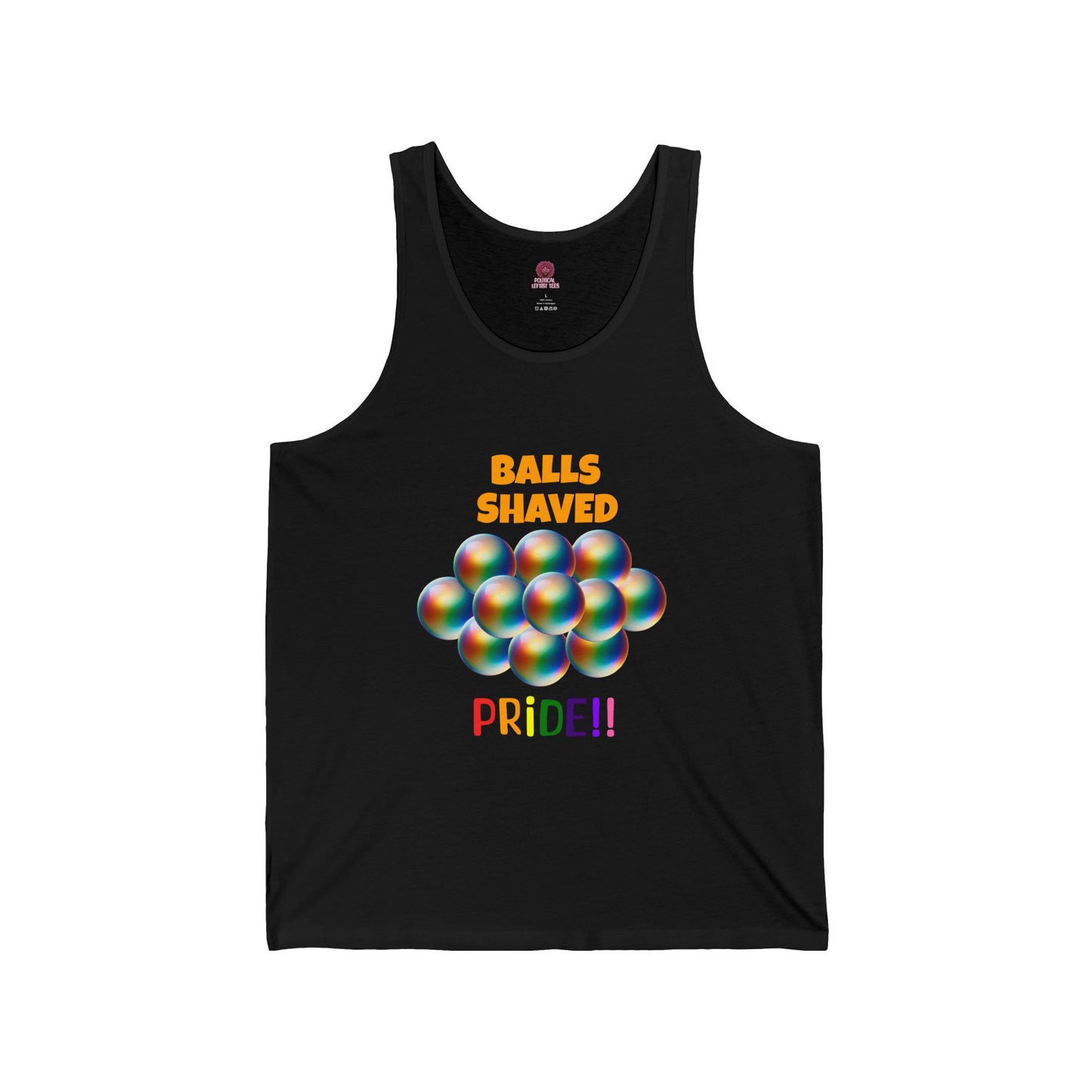 Humorous Pride Tank Top - Balls Shaved