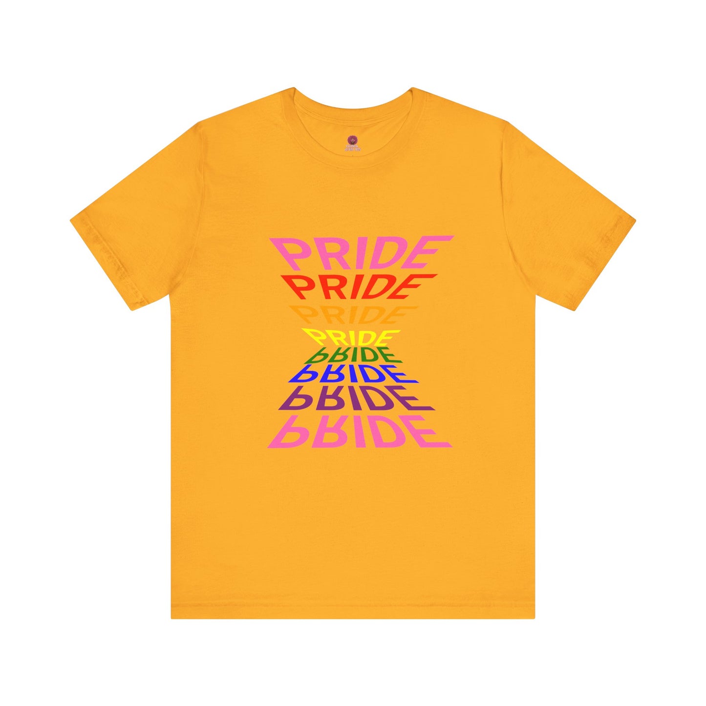"Pride" Graphic Tee, Unisex Pride Shirt, LGBTQ+ Awareness Top