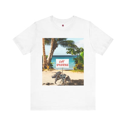 Eat Oysters Graphic Tee — Retro Seafood Vintage Shellfish T-Shirt