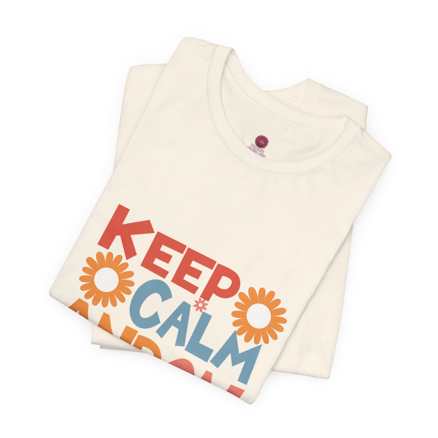 Motivational Teacher Tee: Keep Calm and Teach On, Gift for Educators, Classroom Apparel, Back to School