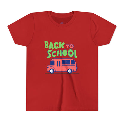 Back to School Youth Tee, Kid's T-Shirt for School, Fun Back to School Outfit, Birthday Gift for Kids