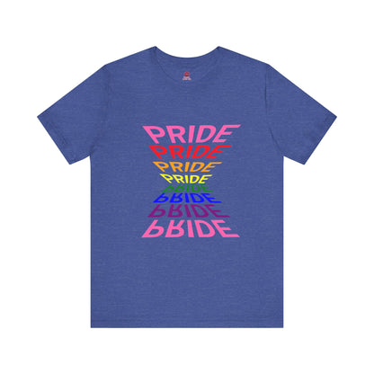 "Pride" Graphic Tee, Unisex Pride Shirt, LGBTQ+ Awareness Top