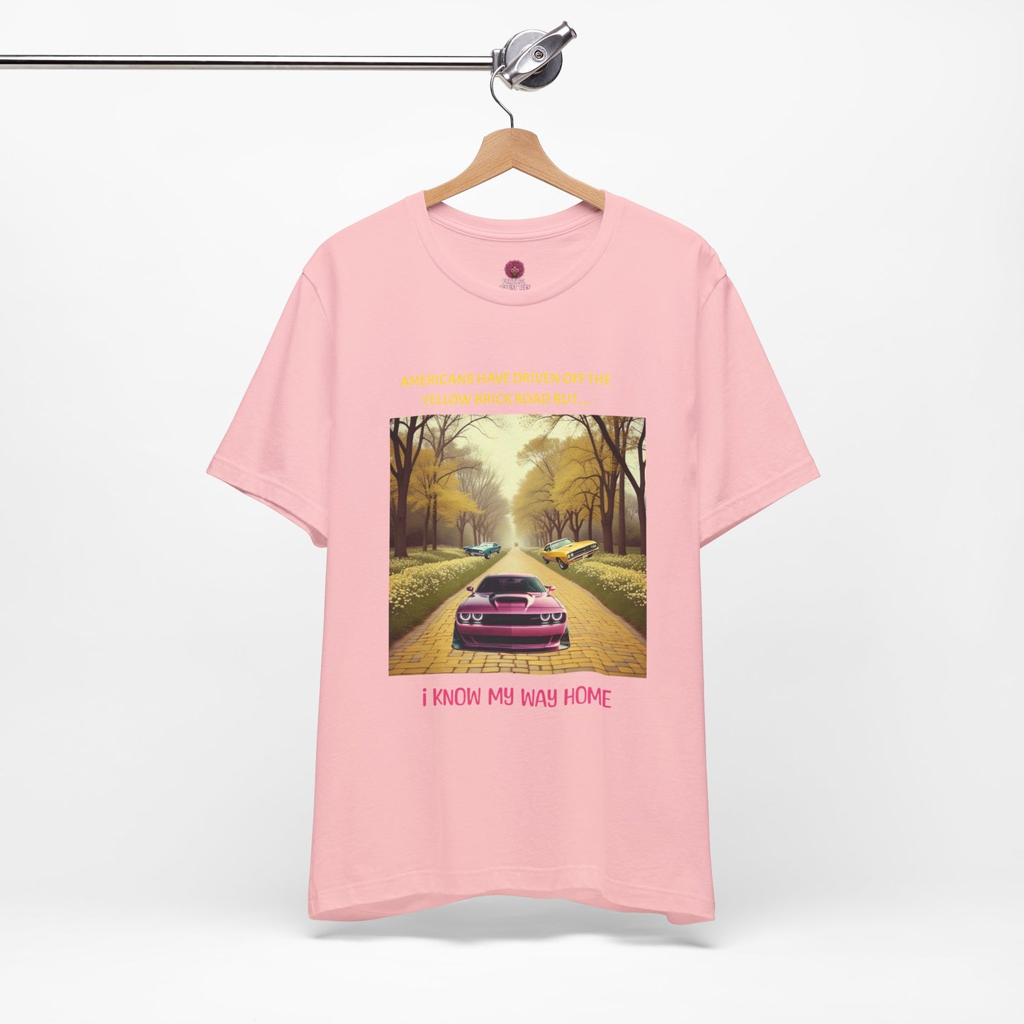 I Know My Way Home Unisex Graphic Tee - Vintage Car Design