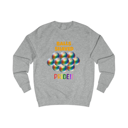 Humorous Pride Sweatshirt - Balls Shaved