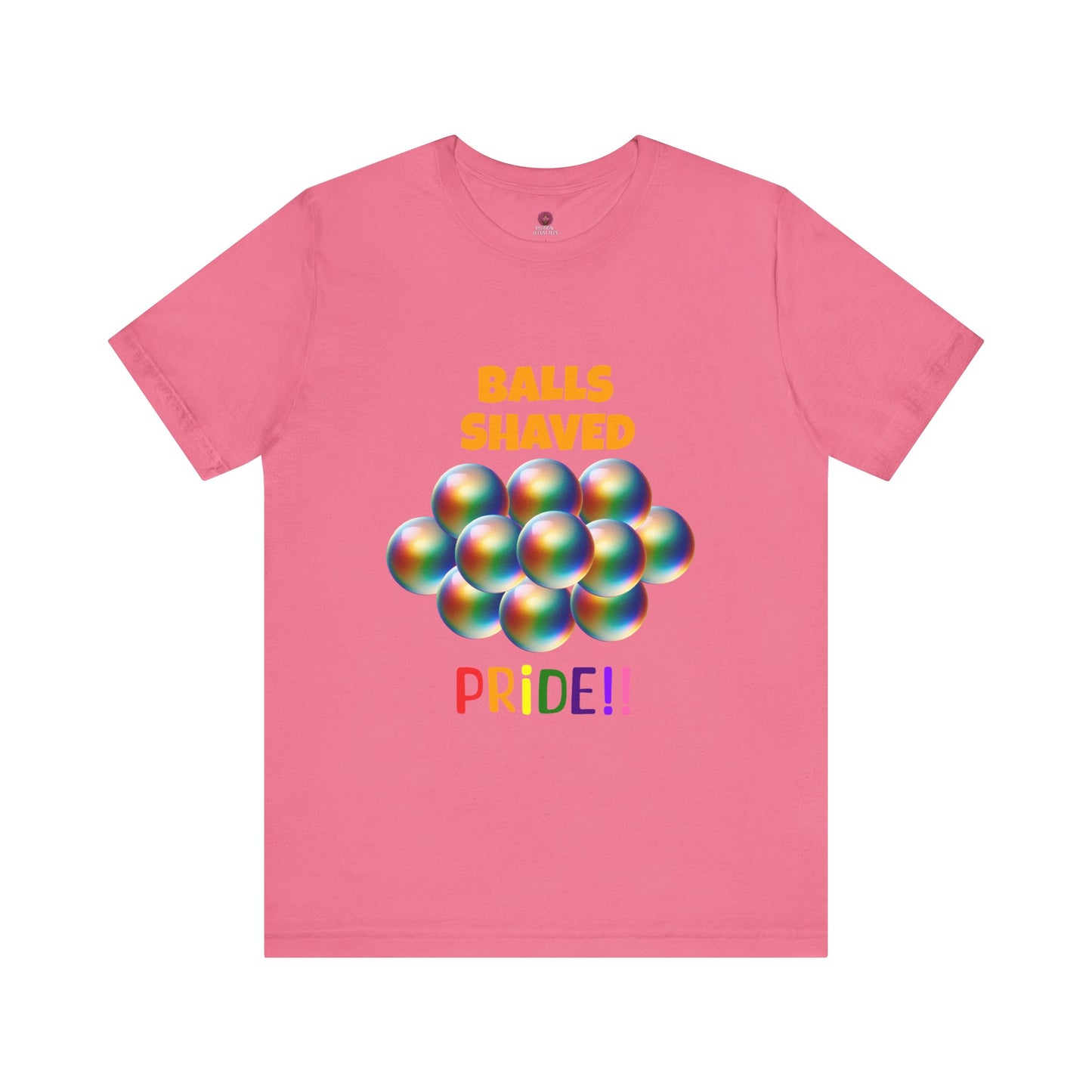 Humorous Pride Short Sleeve Tee - Balls Shaved