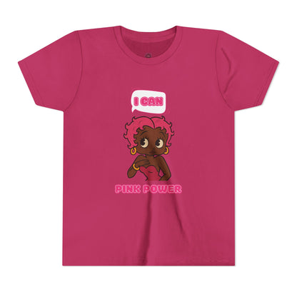 Empowering Youth Tee - "I Can" Pink Power Graphic Tee, Kids Inspirational Shirt, Motivational T-Shirt, Girls Fashion, Positive [...]