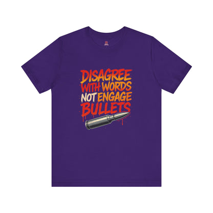 Argumentative Statement Tee - Unisex Jersey Short Sleeve Tee, Graphic T-Shirt, Conflict Resolution Shirt, Debate Apparel, Protest Wear
