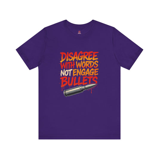Argumentative Statement Tee - Unisex Jersey Short Sleeve Tee, Graphic T-Shirt, Conflict Resolution Shirt, Debate Apparel, Protest Wear
