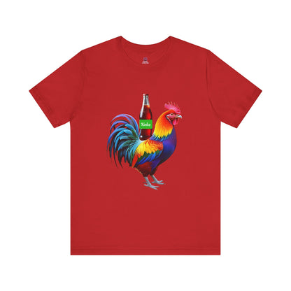 Colorful Koke On The Cock Graphic Unisex Tee-Pride