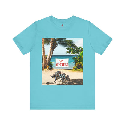 Eat Oysters Graphic Tee — Retro Seafood Vintage Shellfish T-Shirt