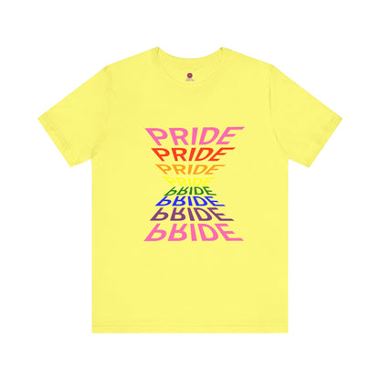 "Pride" Graphic Tee, Unisex Pride Shirt, LGBTQ+ Awareness Top
