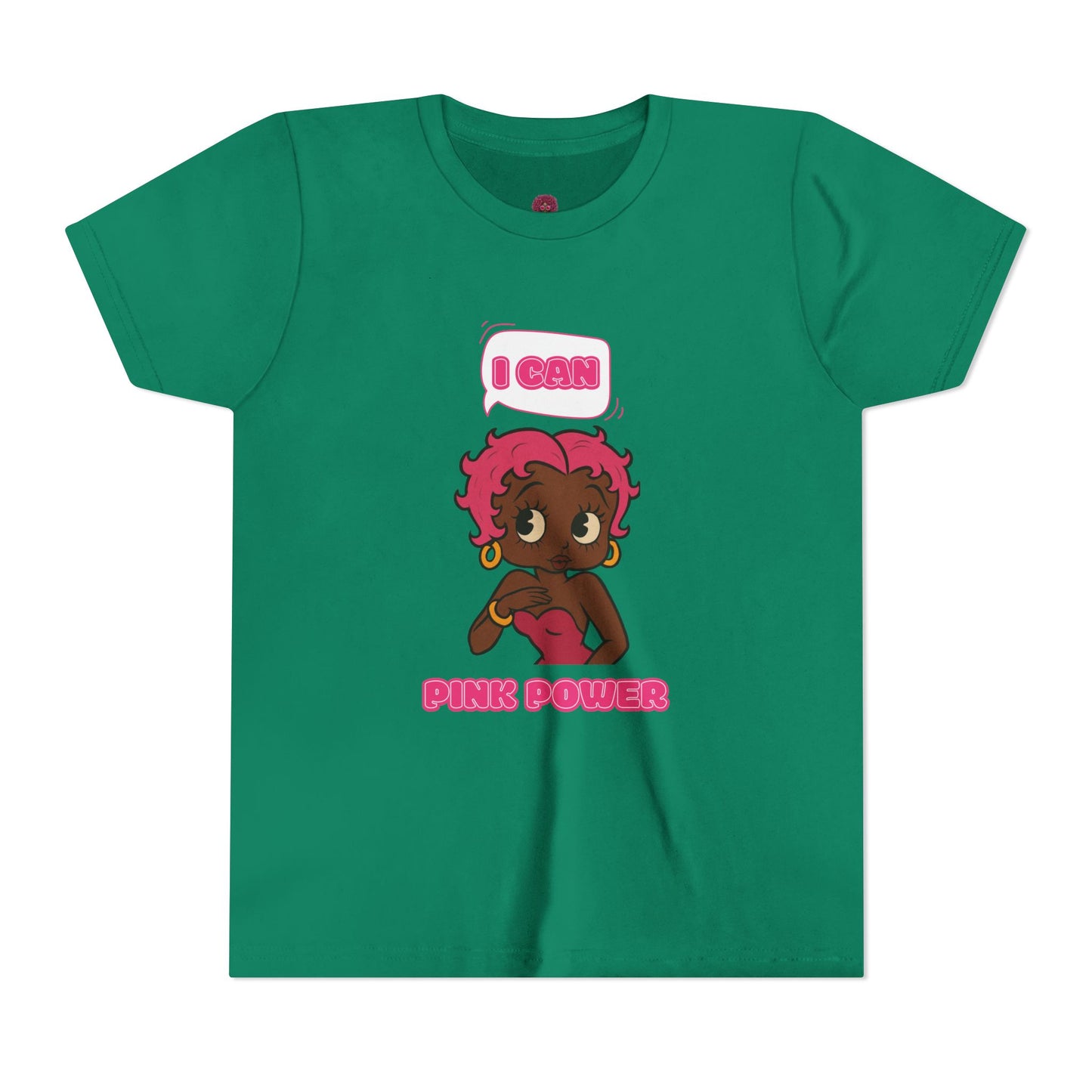 Empowering Youth Tee - "I Can" Pink Power Graphic Tee, Kids Inspirational Shirt, Motivational T-Shirt, Girls Fashion, Positive [...]