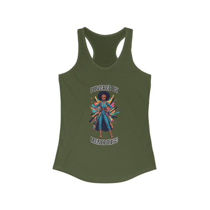 Empowering Menopause Tee | Women's Racerback Tank Top