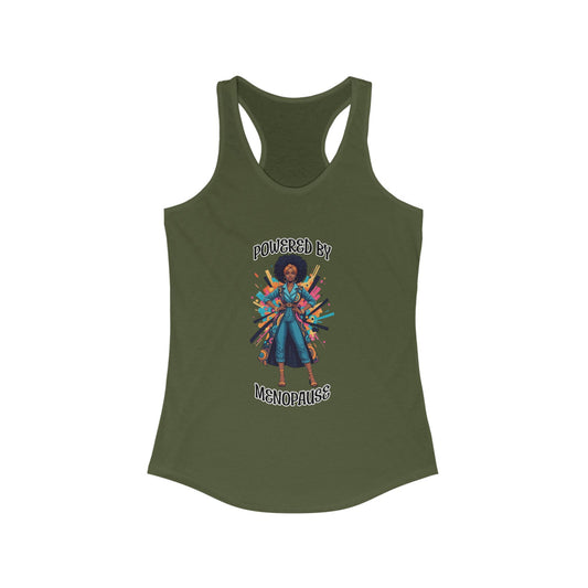 Empowering Menopause Tee | Women's Racerback Tank Top