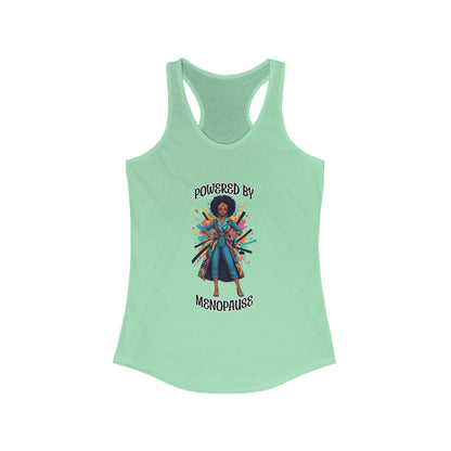 Empowering Menopause Tee | Women's Racerback Tank Top