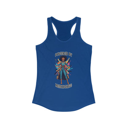 Empowering Menopause Tee | Women's Racerback Tank Top