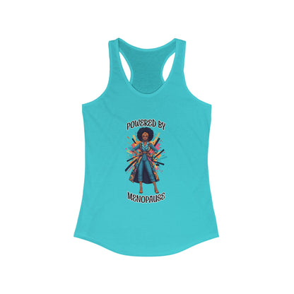 Empowering Menopause Tee | Women's Racerback Tank Top