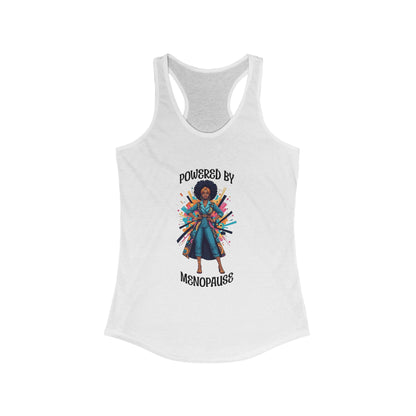 Empowering Menopause Tee | Women's Racerback Tank Top