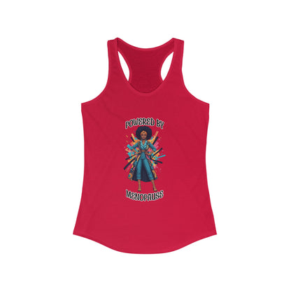 Empowering Menopause Tee | Women's Racerback Tank Top