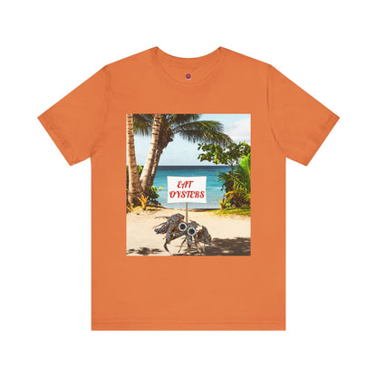Eat Oysters Graphic Tee — Retro Seafood Vintage Shellfish T-Shirt