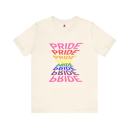 "Pride" Graphic Tee, Unisex Pride Shirt, LGBTQ+ Awareness Top