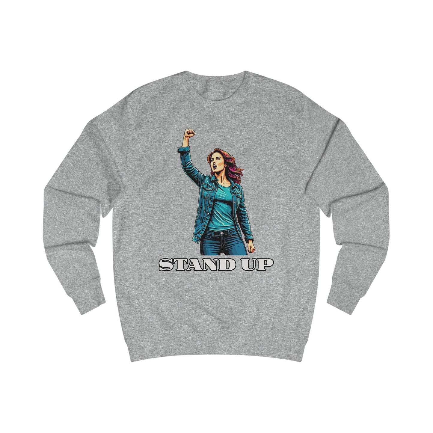 Empowerment Joins Unisex Sweatshirt - "Stand Up" & "We Will Stand Behind You" Back & Front