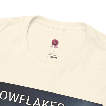 Snowflakes Finally Pulling Their Weight T-Shirt — Funny Santa Reindeer Tee