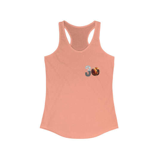 3Peach Trump A Third Time Women's Raceback Tank Top, Political Shirt