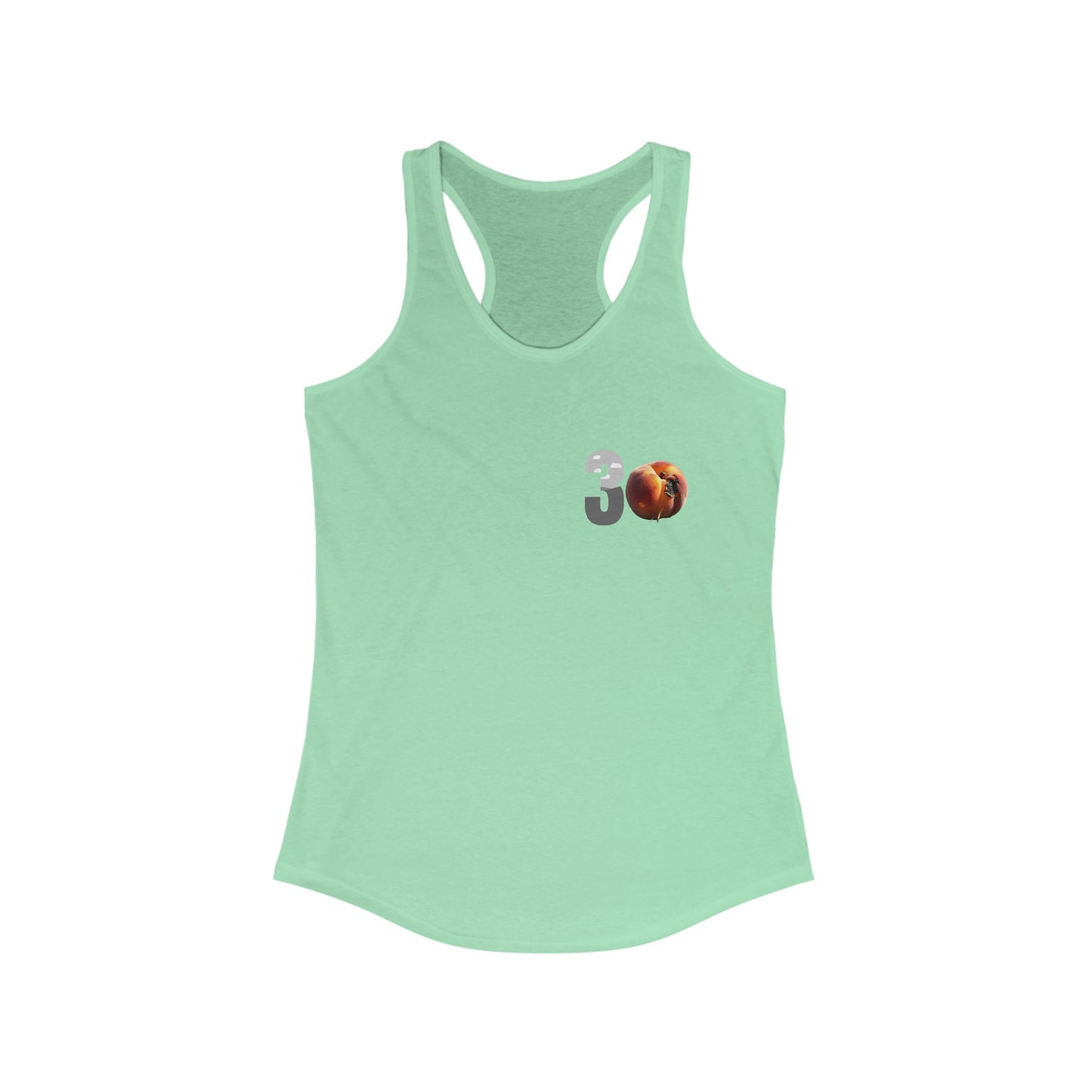 3Peach Trump A Third Time Women's Raceback Tank Top, Political Shirt