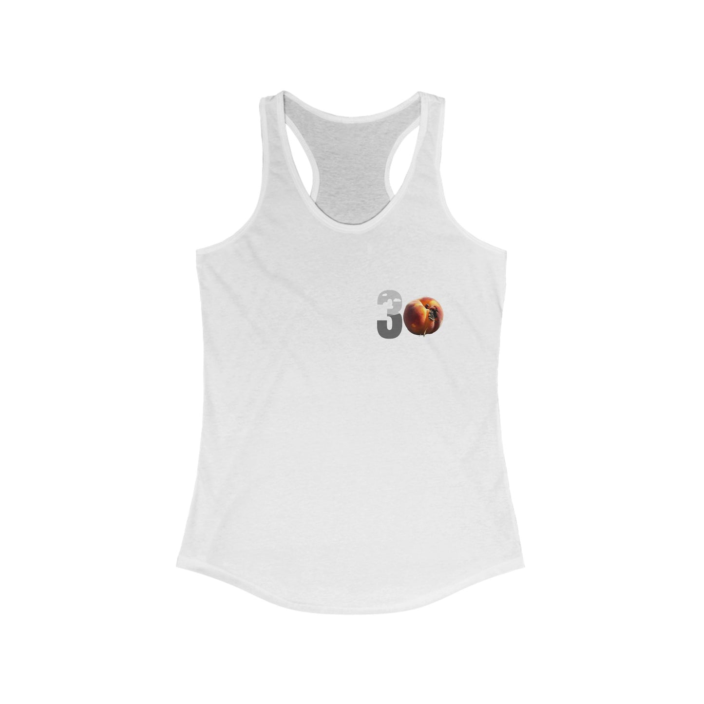 3Peach Trump A Third Time Women's Raceback Tank Top, Political Shirt