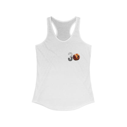 3Peach Trump A Third Time Women's Raceback Tank Top, Political Shirt