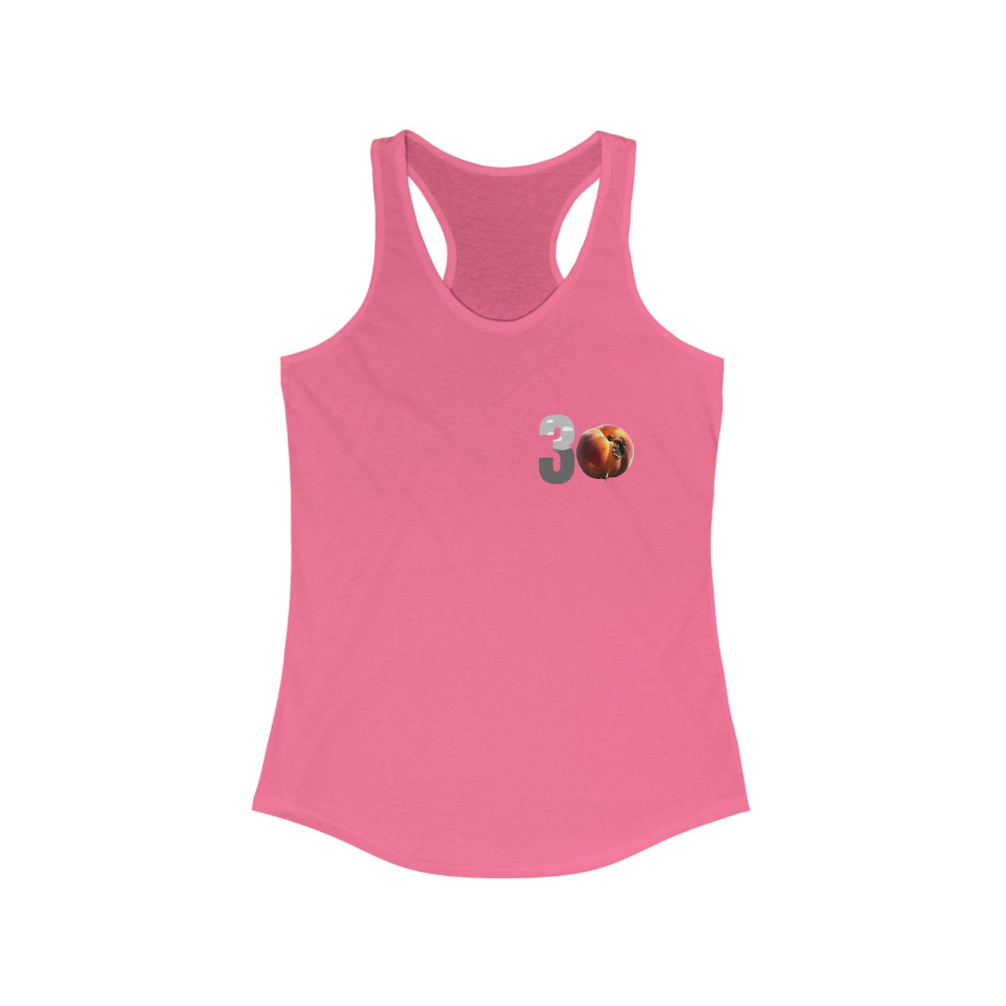 3Peach Trump A Third Time Women's Raceback Tank Top, Political Shirt