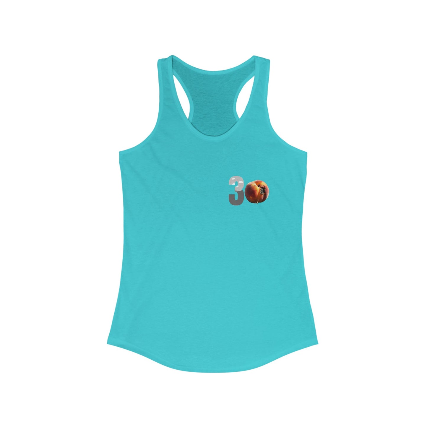 3Peach Trump A Third Time Women's Raceback Tank Top, Political Shirt
