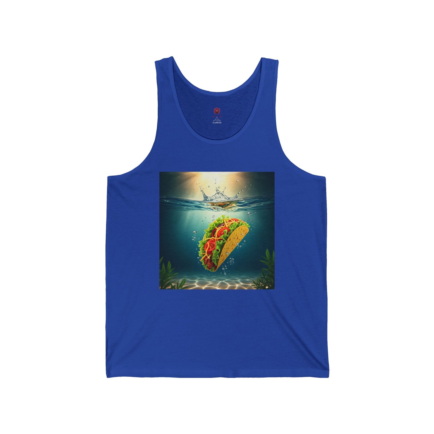 Taco Underwater Design - Opposition Graphic  Unisex Tank Top