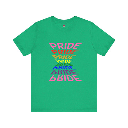 "Pride" Graphic Tee, Unisex Pride Shirt, LGBTQ+ Awareness Top