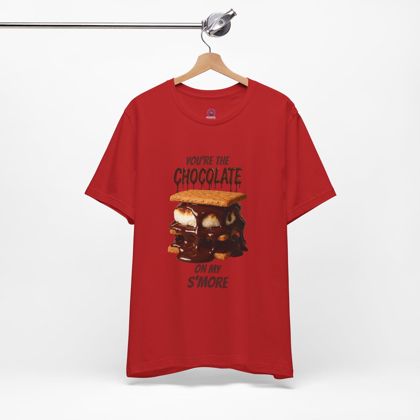 You're the Chocolate On My S'more Unisex Tee |Gift for Foodies, or Campfire Nights