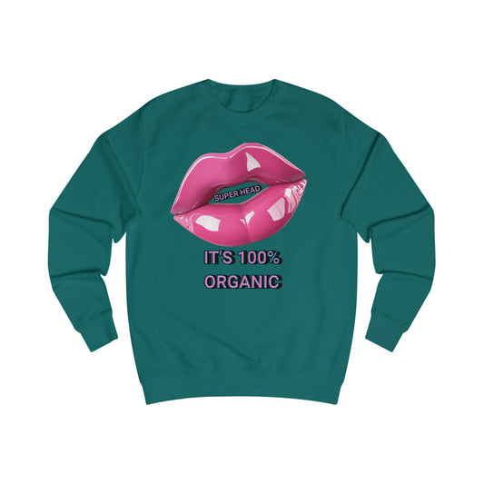 Super Head Gurl It's 100% Organic UnisexTee, Fun Graphic T-Shirt, Stylish Everyday Top