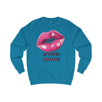 Super Head Gurl It's 100% Organic UnisexTee, Fun Graphic T-Shirt, Stylish Everyday Top