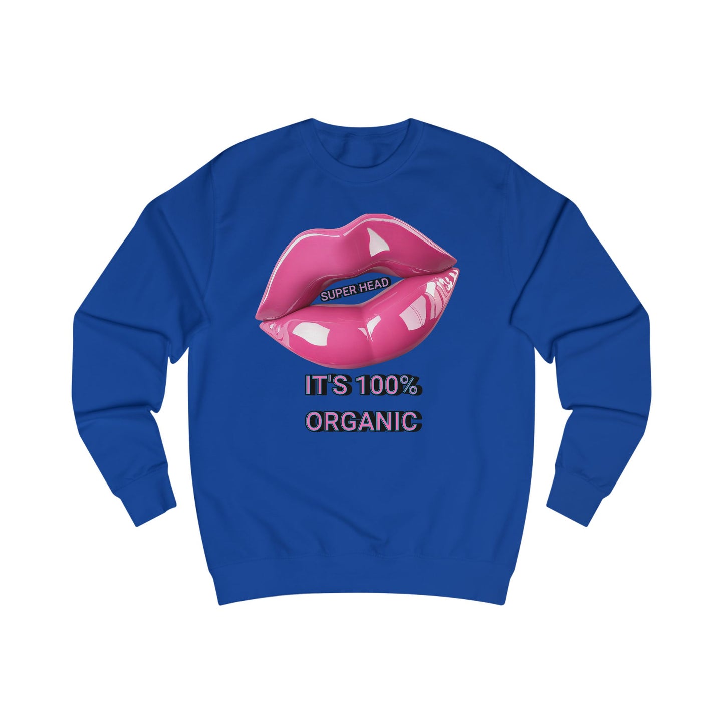 Super Head Gurl It's 100% Organic UnisexTee, Fun Graphic T-Shirt, Stylish Everyday Top
