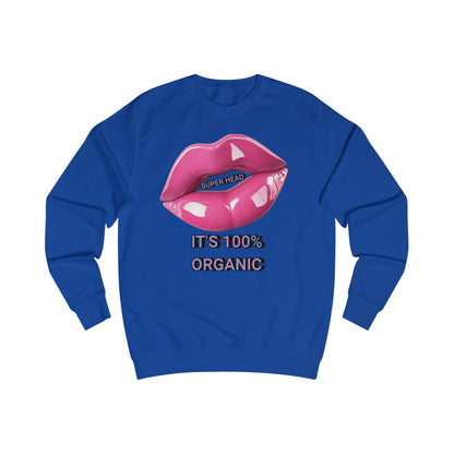 Super Head Gurl It's 100% Organic UnisexTee, Fun Graphic T-Shirt, Stylish Everyday Top