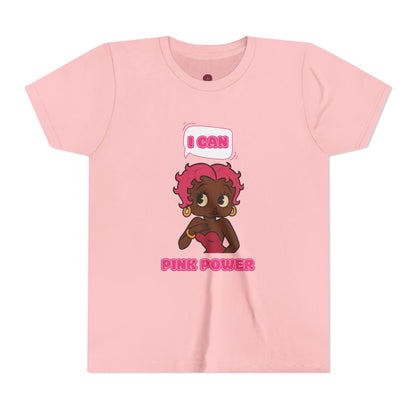 Empowering Youth Tee - "I Can" Pink Power Graphic Tee, Kids Inspirational Shirt, Motivational T-Shirt, Girls Fashion, Positive [...]
