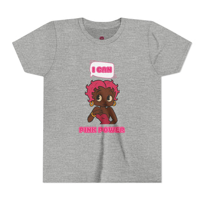 Empowering Youth Tee - "I Can" Pink Power Graphic Tee, Kids Inspirational Shirt, Motivational T-Shirt, Girls Fashion, Positive [...]