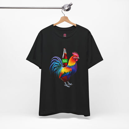 Colorful Koke On The Cock Graphic Unisex Tee-Pride