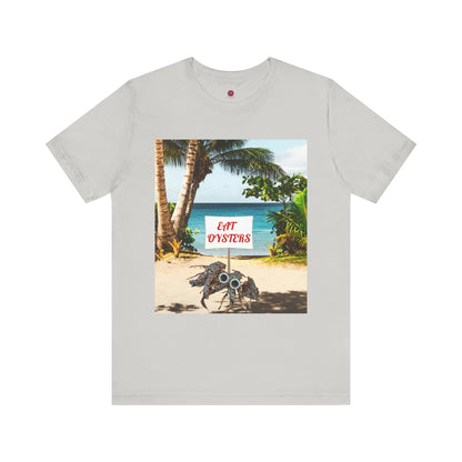 Eat Oysters Graphic Tee — Retro Seafood Vintage Shellfish T-Shirt