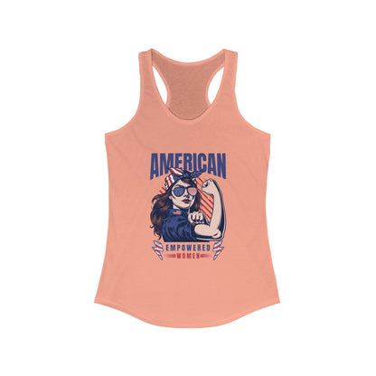 Women's Racerback Tank : American Empowered Women