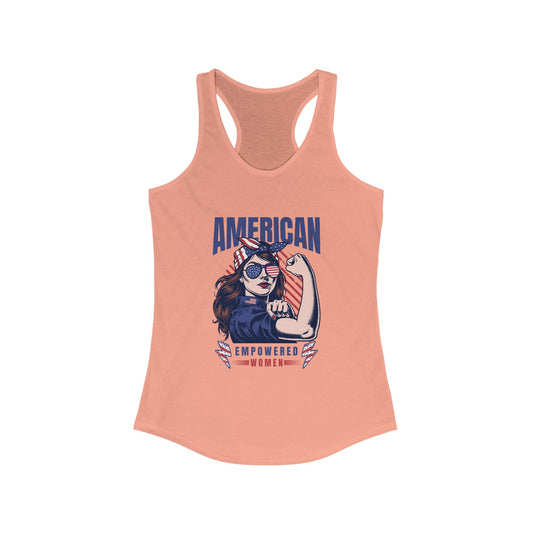 Women's Racerback Tank : American Empowered Women